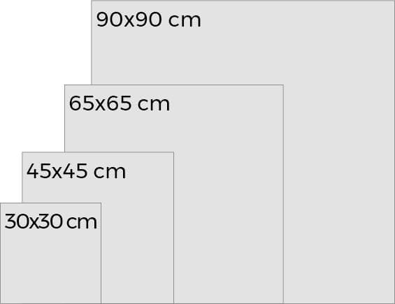 Formats tableaux carrés